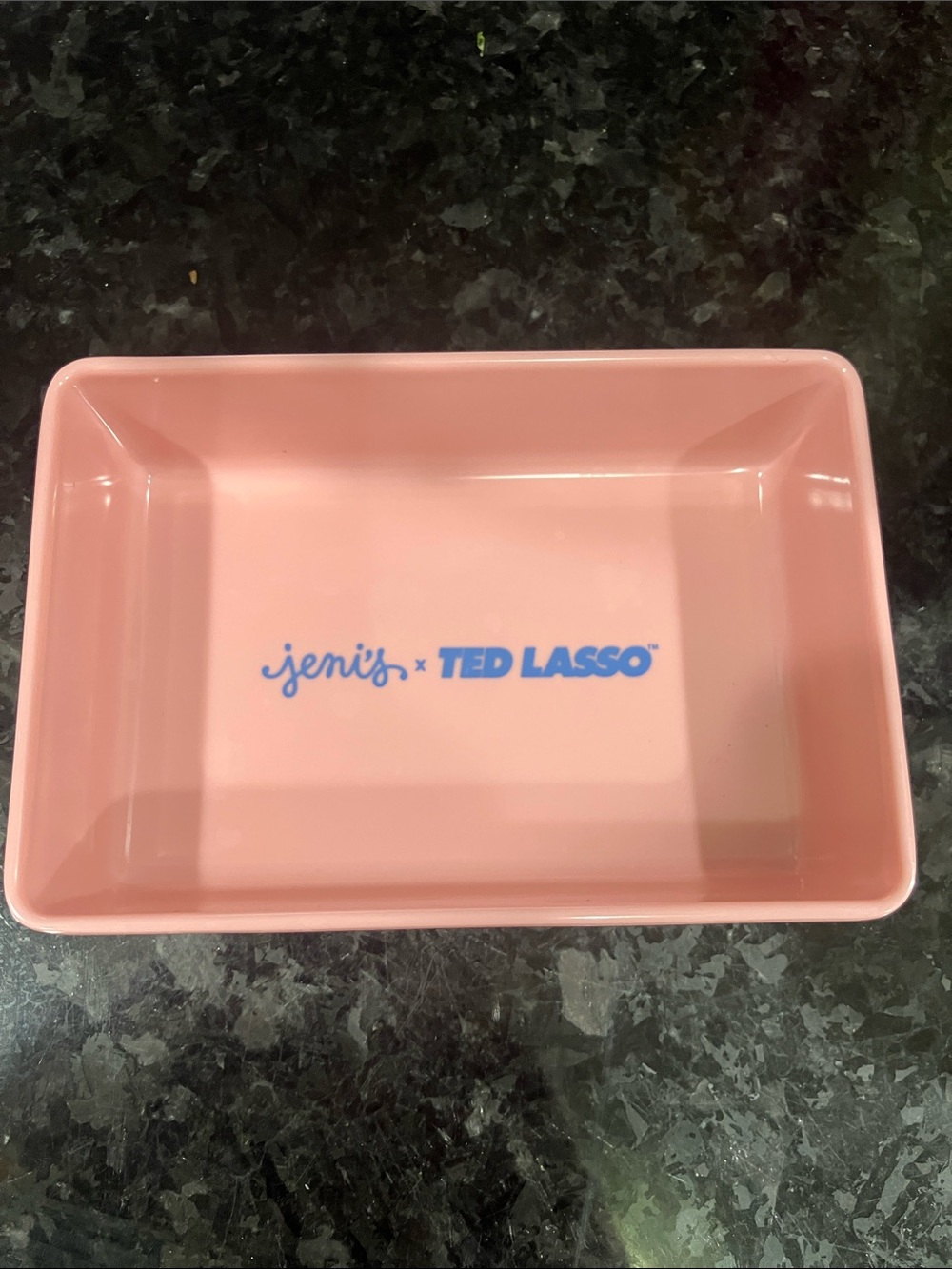 Ted Lasso Jeni’s Ice Cream Ceramic Biscuit Dessert Tray